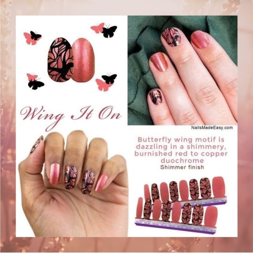 Color Street Plaid Wing it On Nail Polish Strips